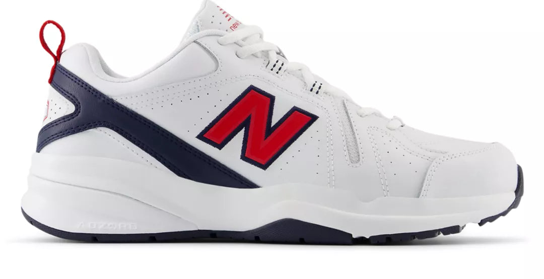 NB WHITE with TRUE RED,6,Standard (D)