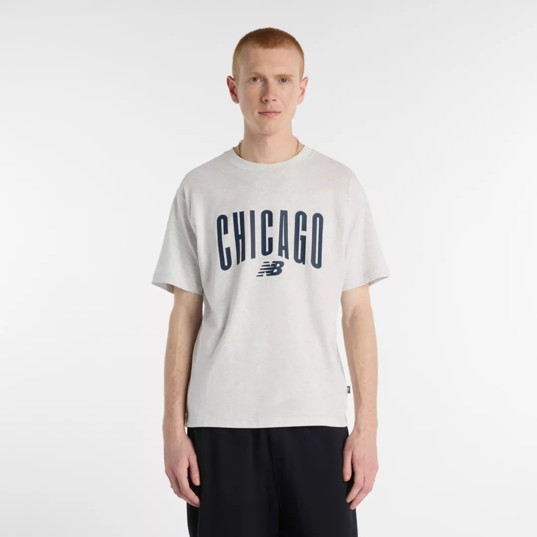 Ash Heather with Grey,S