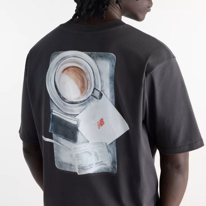 New Balance Grey Days Coffee Oversized T-Shirt
