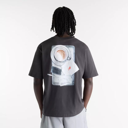 New Balance Grey Days Coffee Oversized T-Shirt