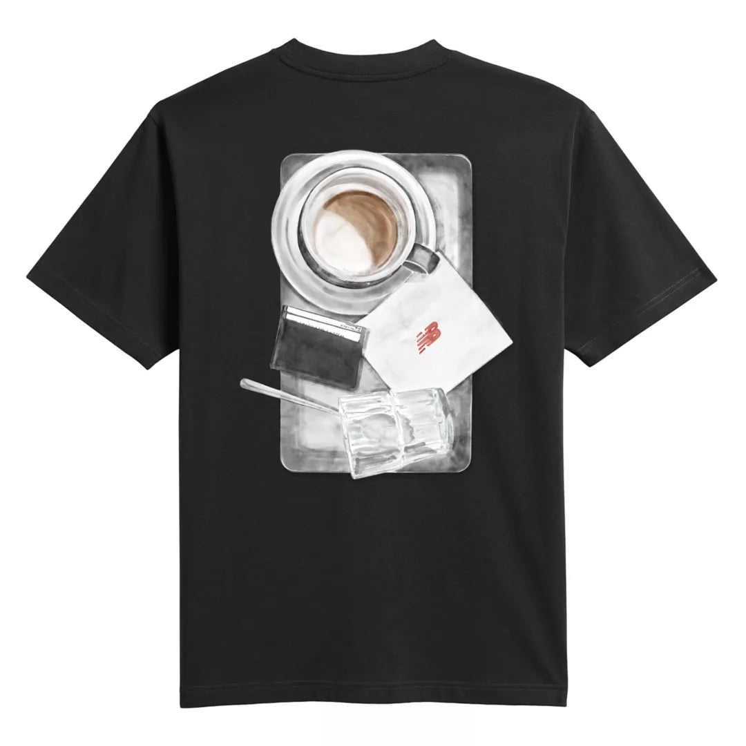 New Balance Grey Days Coffee Oversized T-Shirt