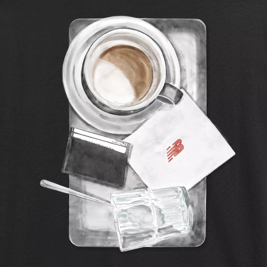 New Balance Grey Days Coffee Oversized T-Shirt