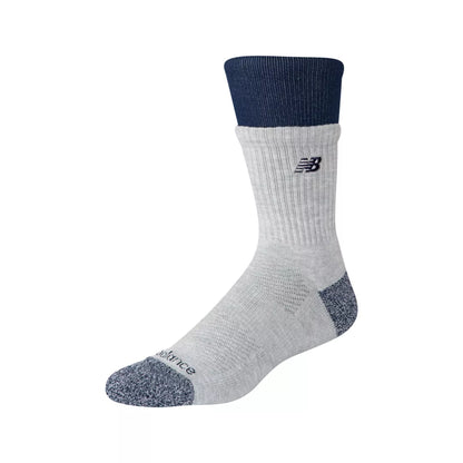 Athletic Grey Heather with NB NAVY,S