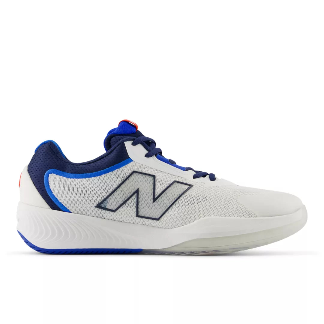 WHITE with NB NAVY,7,Standard (D)
