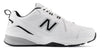 NB WHITE with Black and Silver Metallic