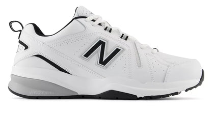 NB WHITE with Black and Silver Metallic,6,Standard (D)