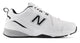 NB WHITE with Black and Silver Metallic