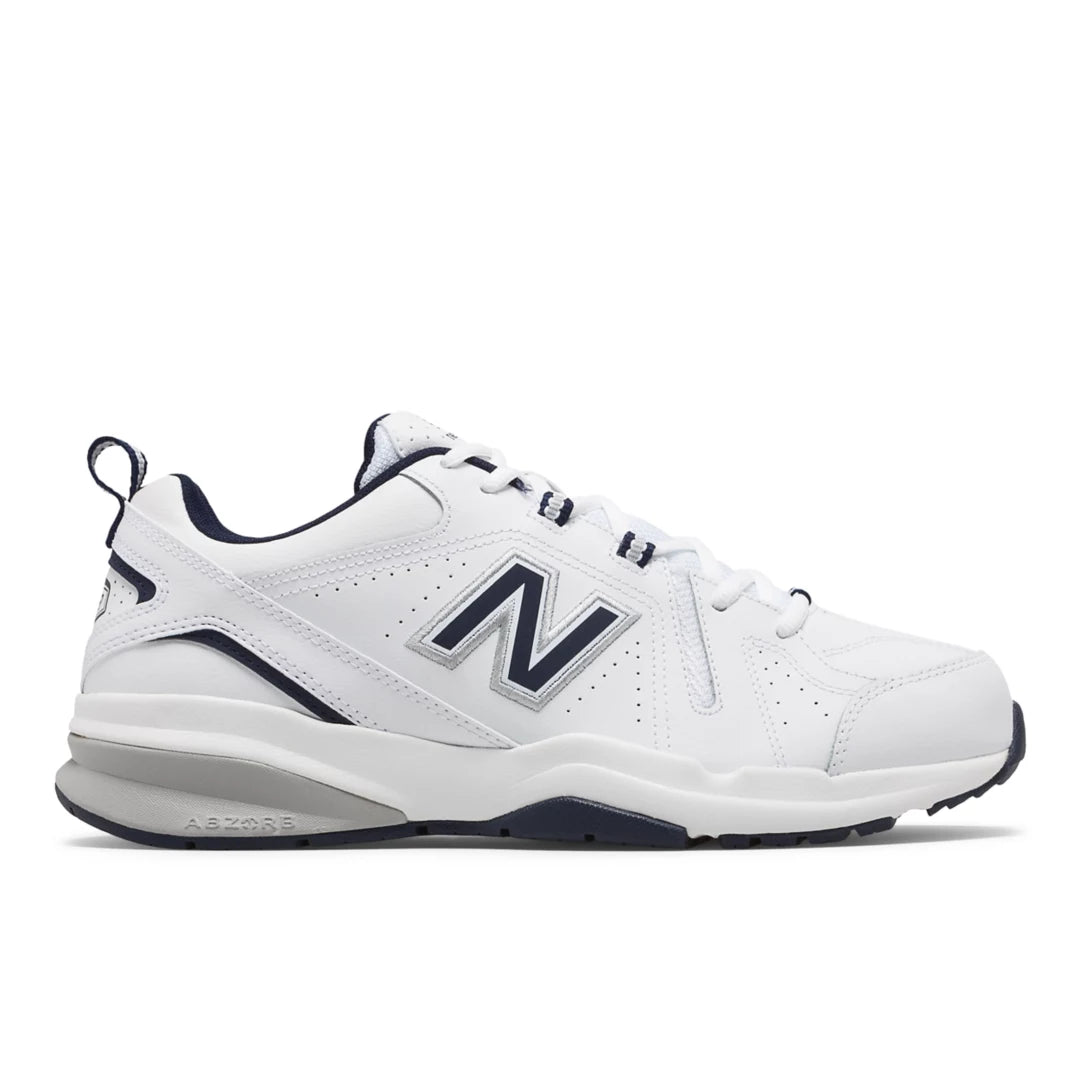 WHITE with NB NAVY,6,Standard (D)