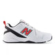 NB WHITE with TRUE RED and Black