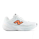 WHITE with TANGERINE HEAT and GLINT BLUE
