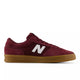 NB BURGUNDY with WHITE