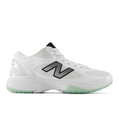 NB WHITE with BLACK and Silver Metallic,M6 / W7.5,Standard (D)