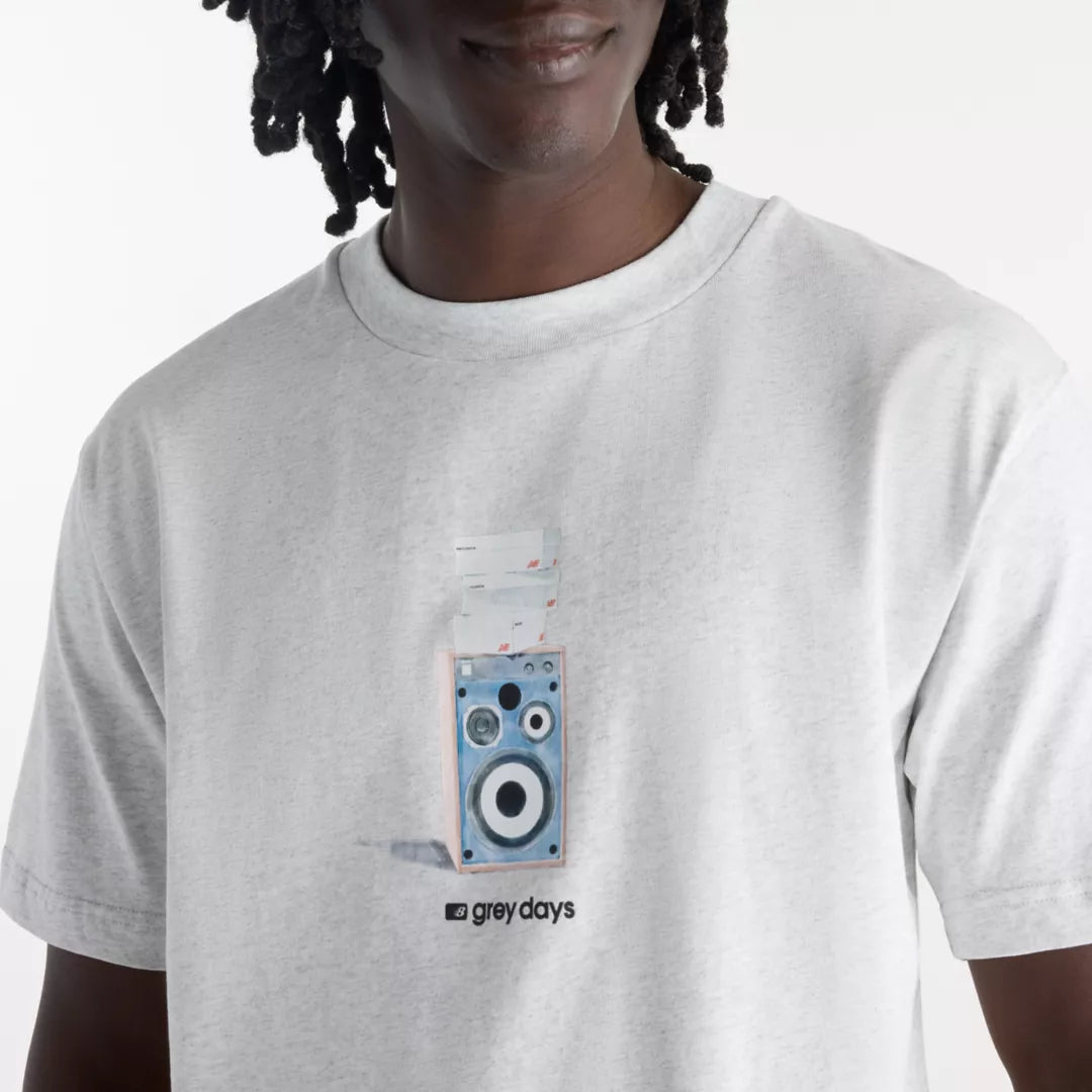 New Balance Grey Days Speaker T-Shirt