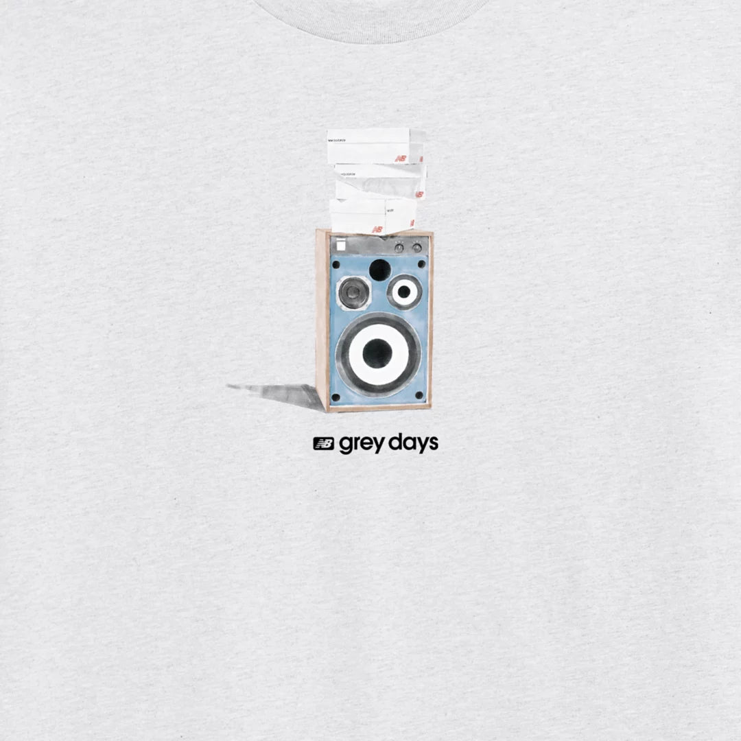 New Balance Grey Days Speaker T-Shirt