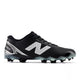 BLACK with NB WHITE and Silver Metallic