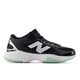 BLACK with NB WHITE and Silver Metallic