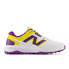 WHITE with ELECTRIC PURPLE