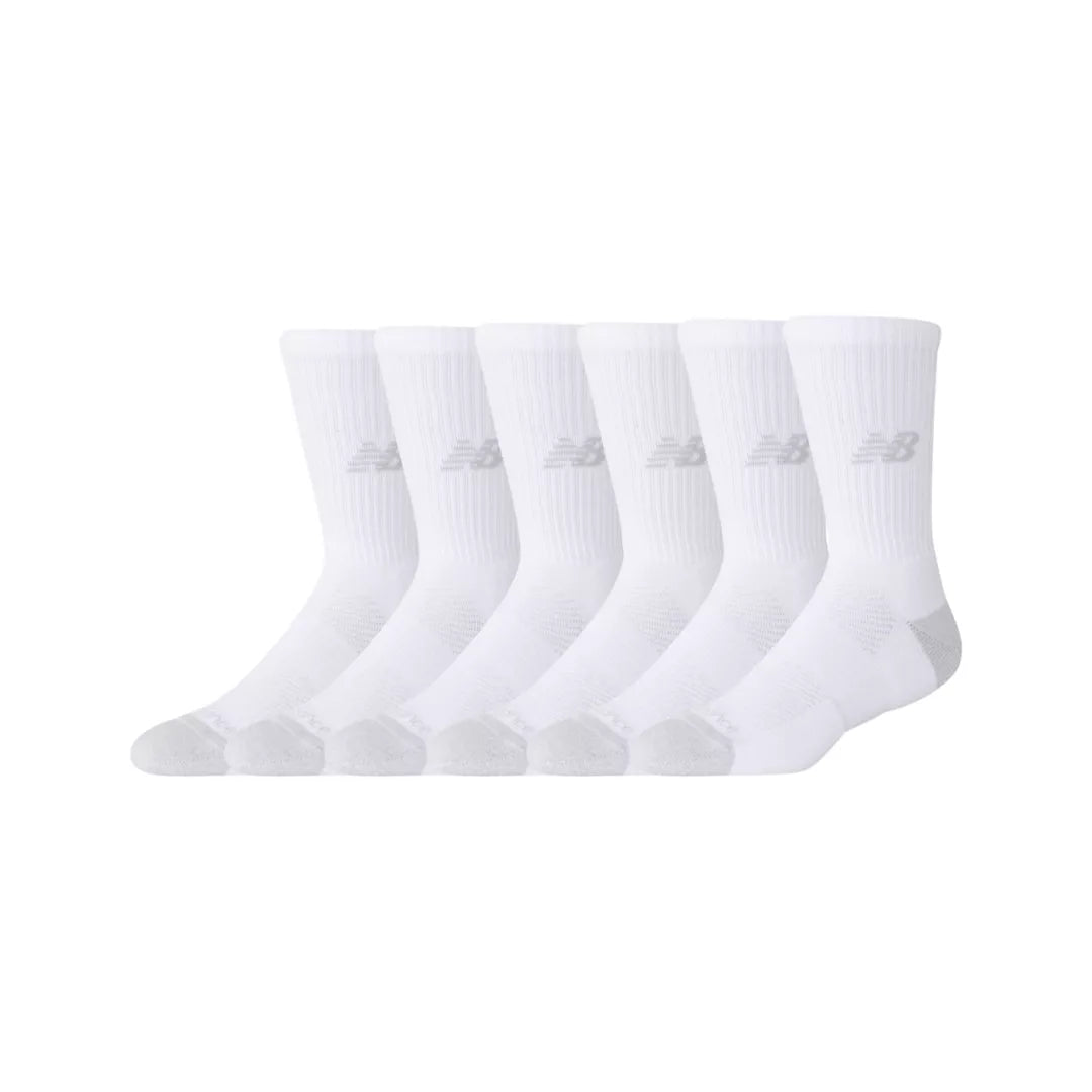 New Balance Active  Crew Socks 6 Pack