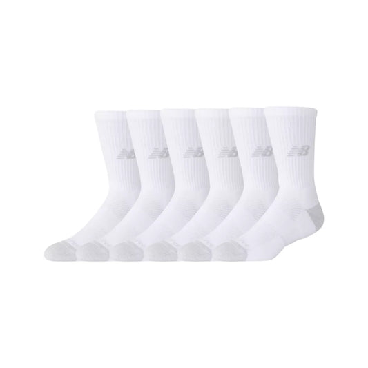 New Balance Active  Crew Socks 6 Pack