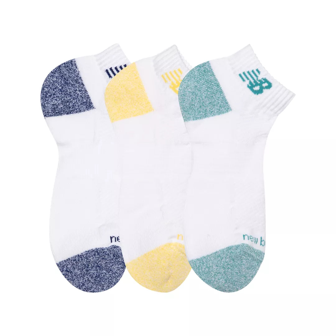 New Balance Active Low Cut Socks 3 Pack