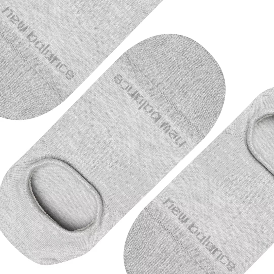New Balance Active Invisible No Show Socks 3 Pack
