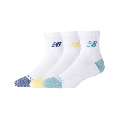 New Balance Active QTR Socks 3 Pack