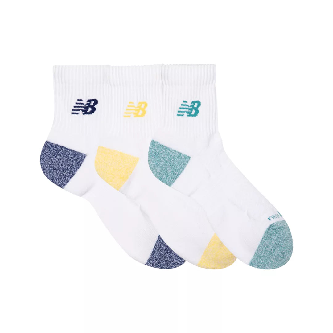 New Balance Active QTR Socks 3 Pack