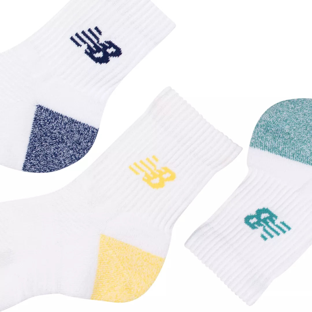 New Balance Active QTR Socks 3 Pack