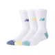 WHITE with FADED TEAL