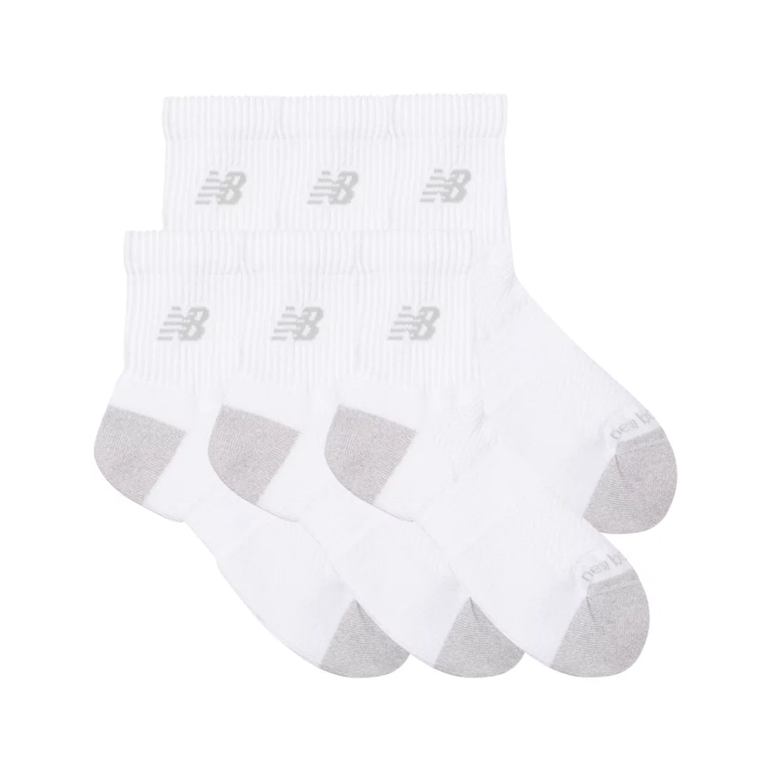 New Balance Active  QTR Socks 6 Pack