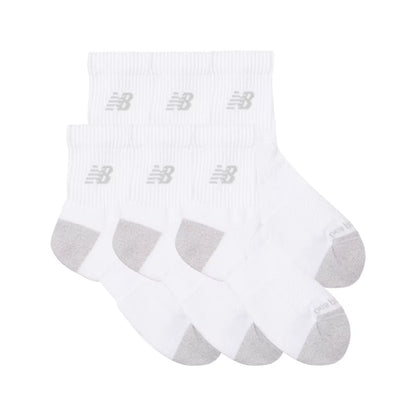 New Balance Active  QTR Socks 6 Pack