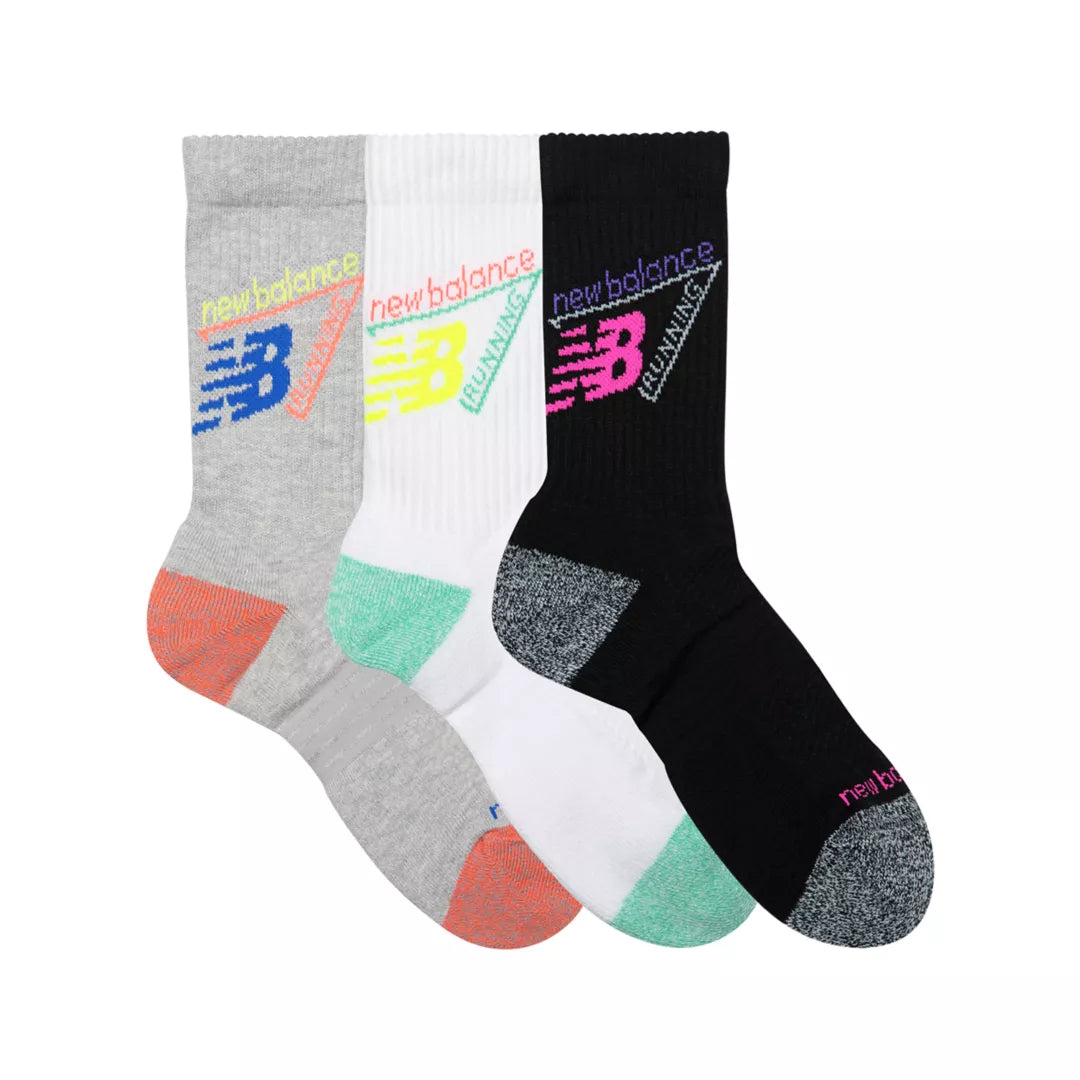 New Balance Active Graphic Crew Socks 3 Pack