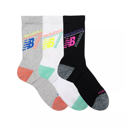 New Balance Active Graphic Crew Socks 3 Pack