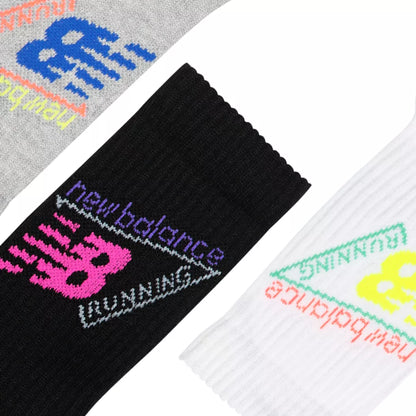 New Balance Active Graphic Crew Socks 3 Pack