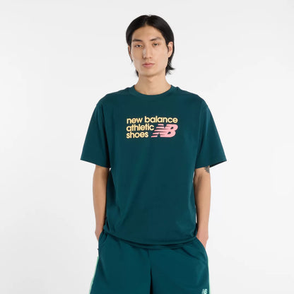New Balance Athletics Premium Relaxed Chest Logo T-Shirt