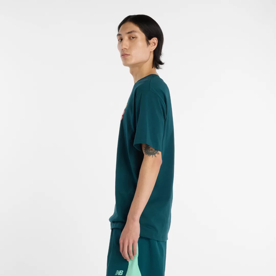 New Balance Athletics Premium Relaxed Chest Logo T-Shirt