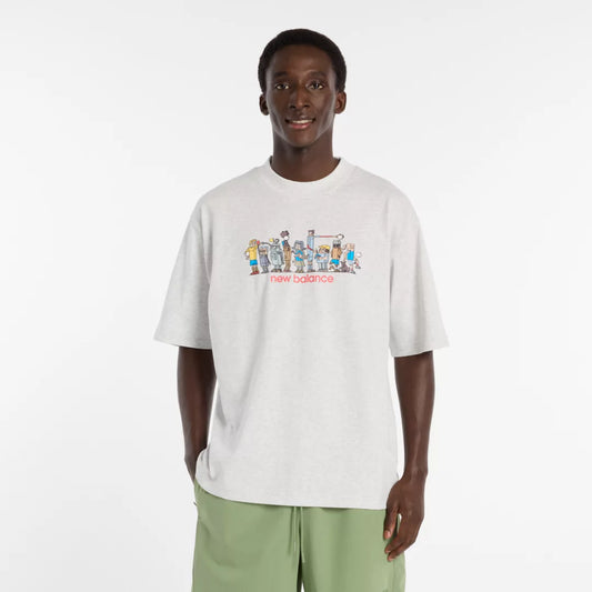 New Balance Ghica Line Up Oversized T-shirt