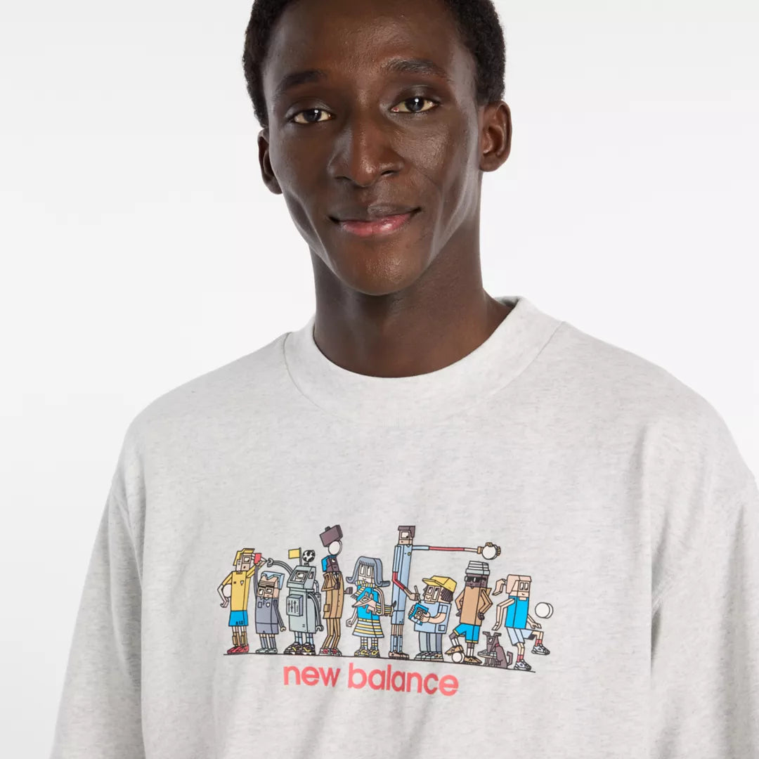 New Balance Ghica Line Up Oversized T-shirt