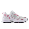 WHITE with PINK SUGAR and Silver Metallic