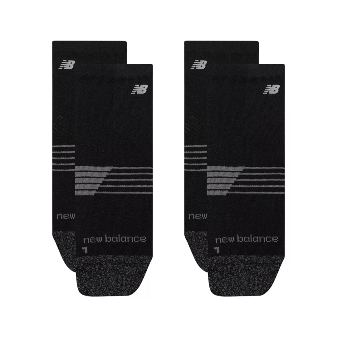 New Balance Pro Training Cushion  QTR Socks 2 Pack
