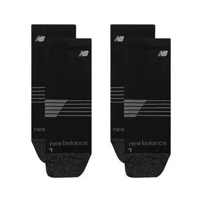 New Balance Pro Training Cushion  QTR Socks 2 Pack