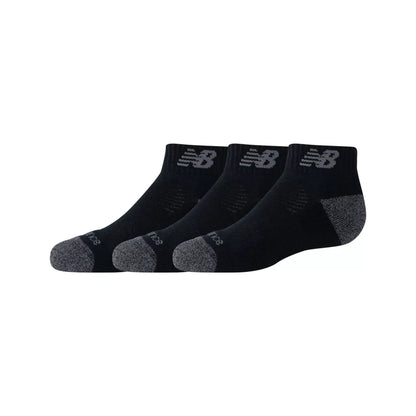 New Balance Youth Active Low Cut Socks 3 Pack
