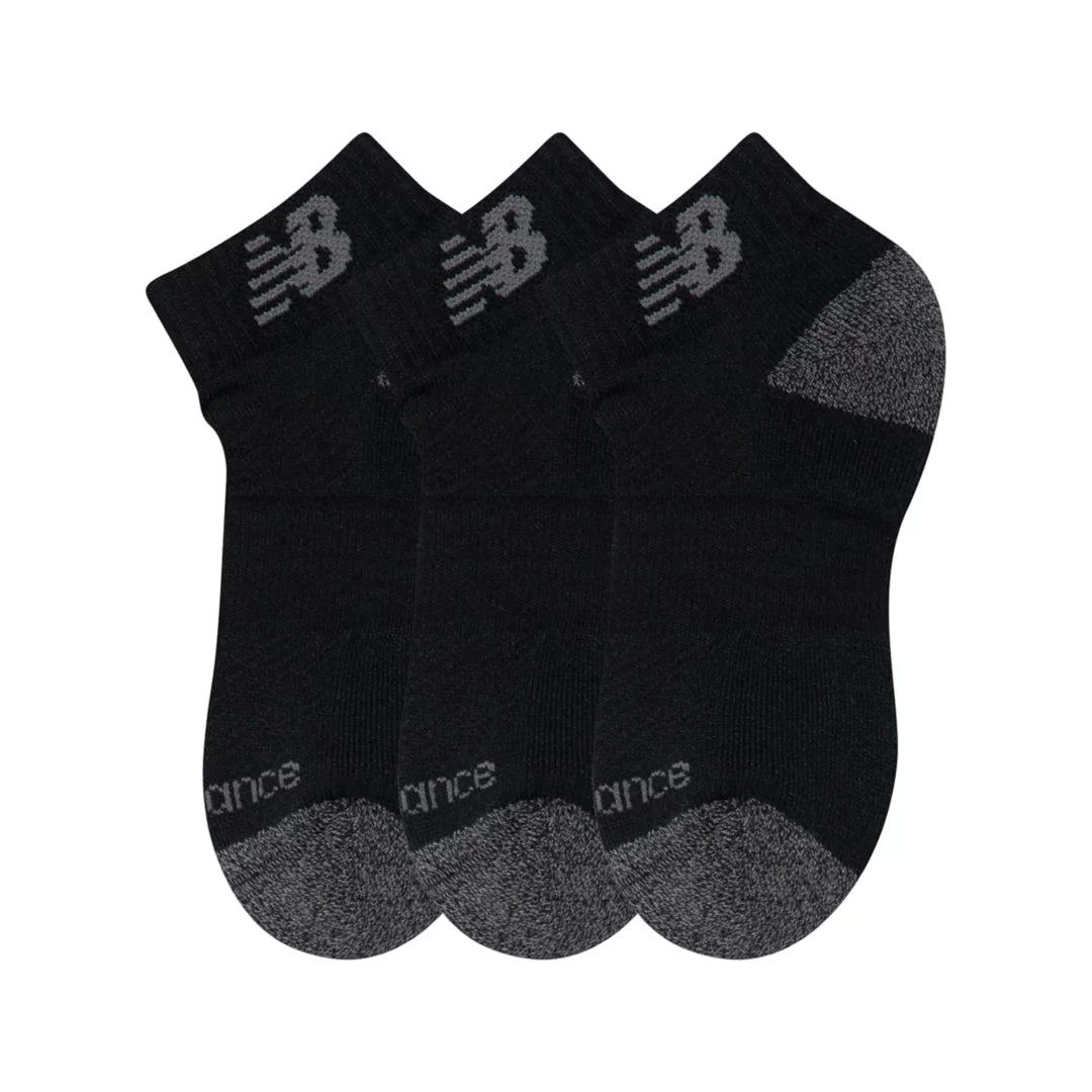 New Balance Youth Active Low Cut Socks 3 Pack