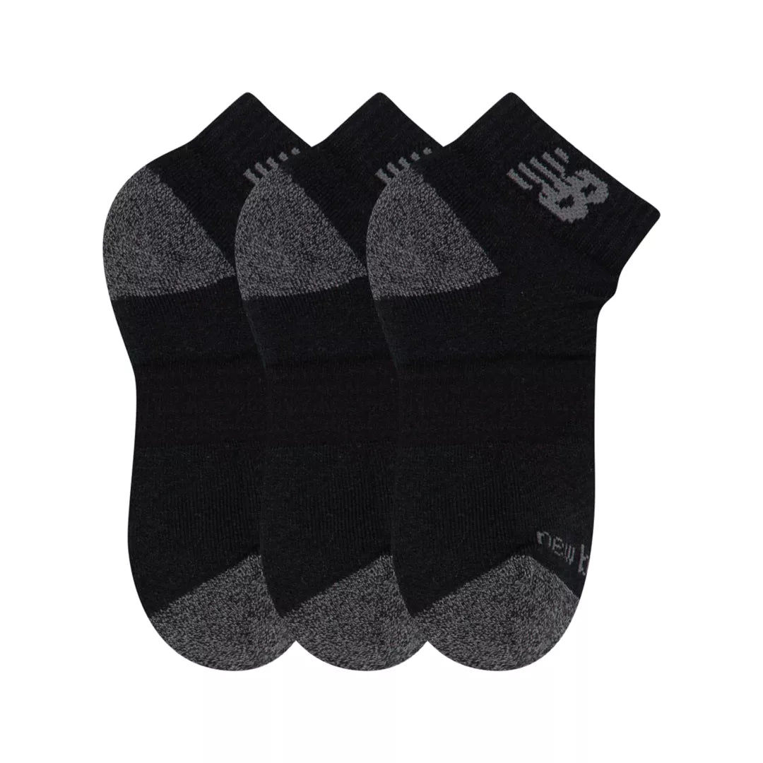 New Balance Youth Active Low Cut Socks 3 Pack