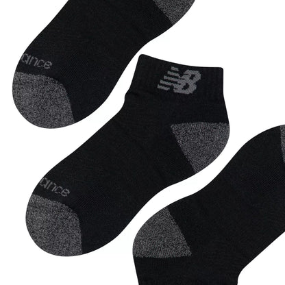 New Balance Youth Active Low Cut Socks 3 Pack