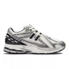 SILVER METALLIC with WHITE and Sea Salt
