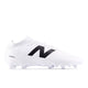 WHITE with Black and Silver