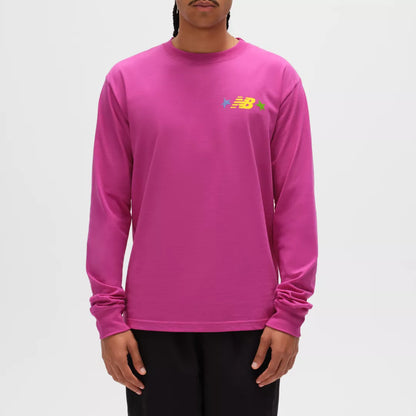 New Balance Made in USA Graphic Long Sleeve T-Shirt