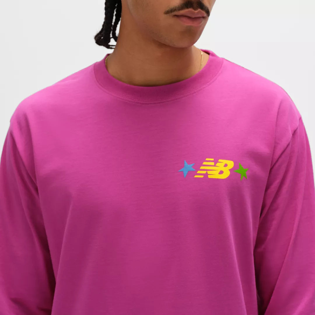 New Balance Made in USA Graphic Long Sleeve T-Shirt