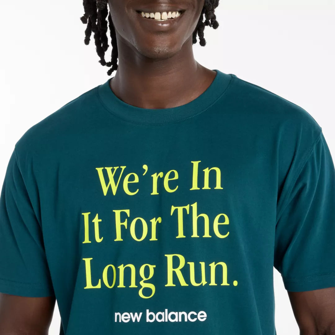 New Balance RBC Brooklyn Half Men's Graphic T-Shirt - Long Run